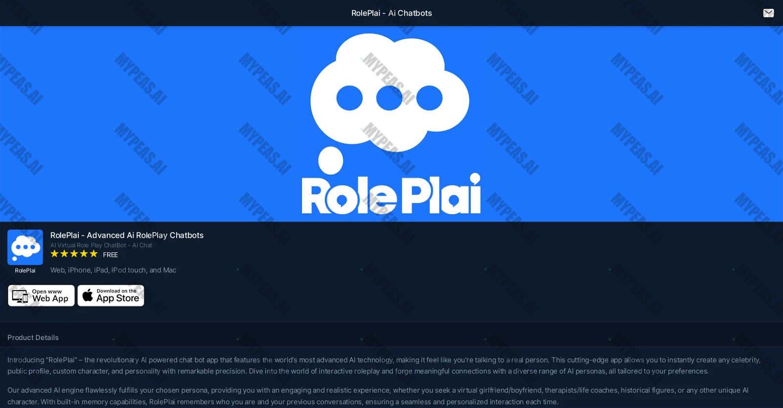 RolePlai screenshot