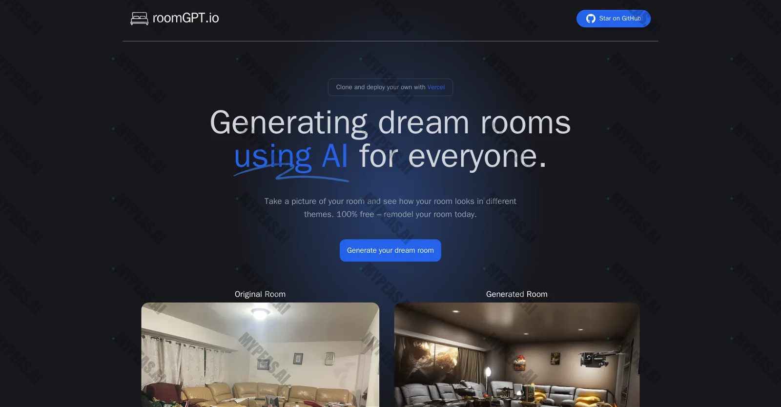 RoomGPT screenshot