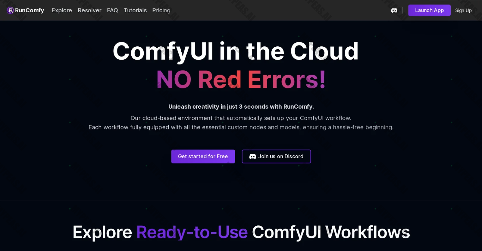 RunComfy screenshot