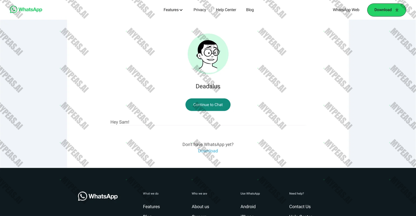 Samarithan screenshot