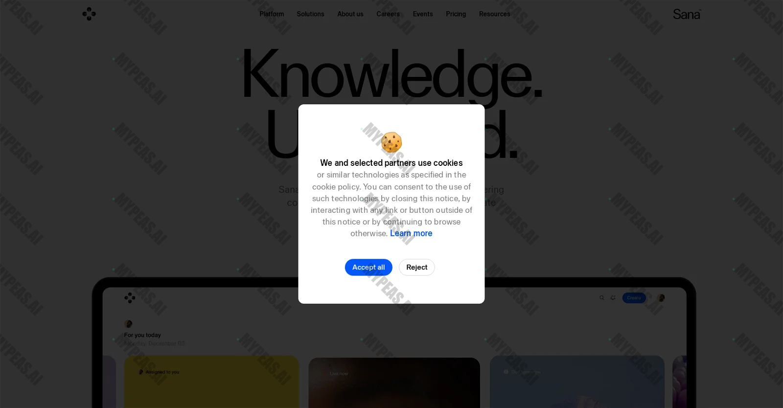 Sanalabs screenshot