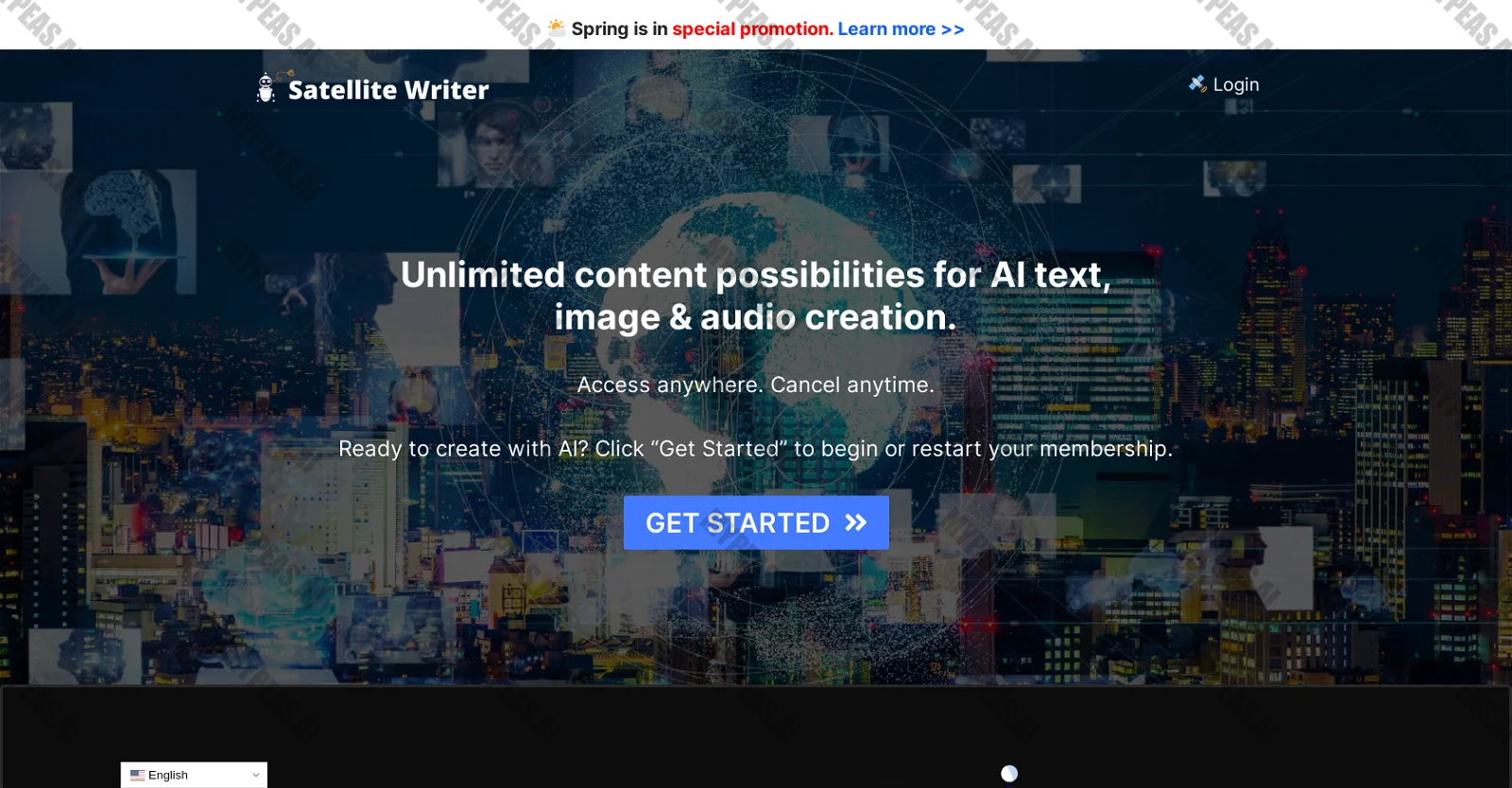 Satellitewriter screenshot