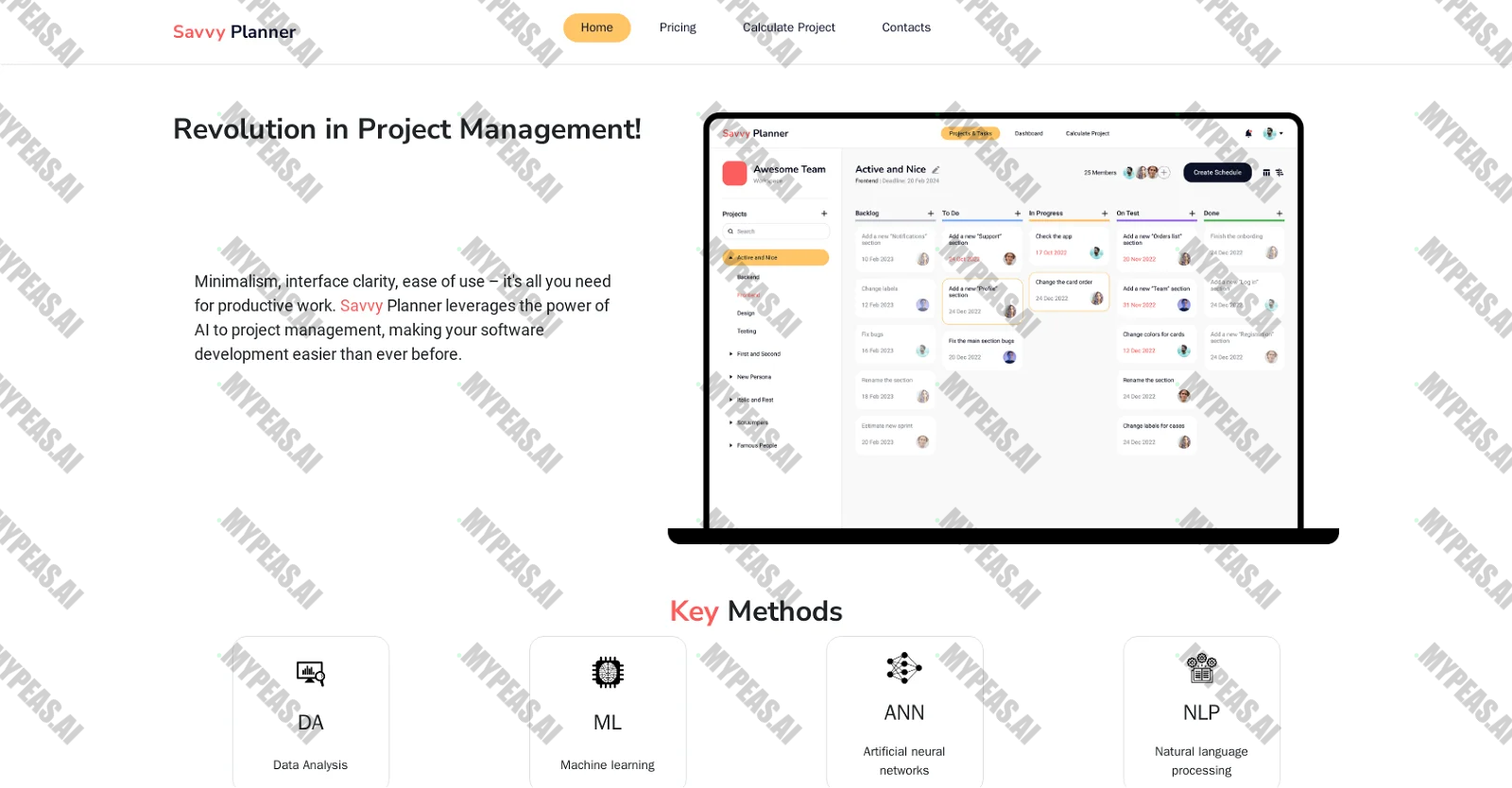 Savvy Planner screenshot