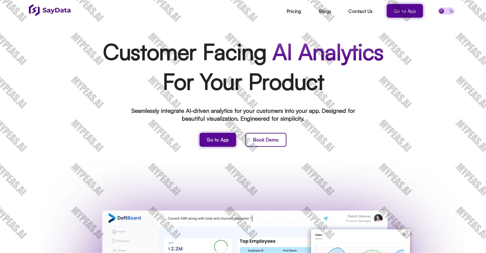 SayData screenshot