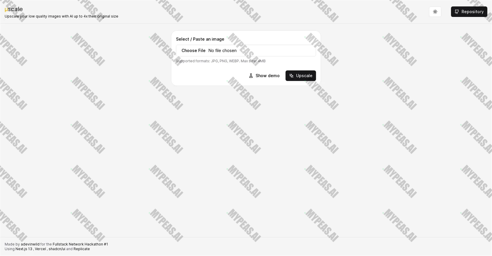 µScale screenshot