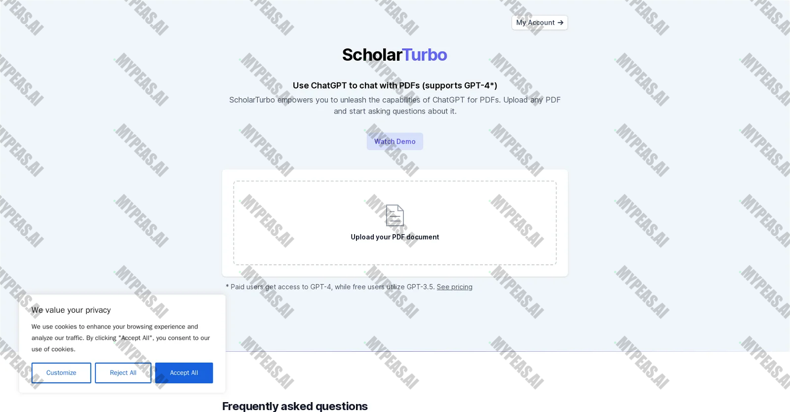 ScholarTurbo screenshot
