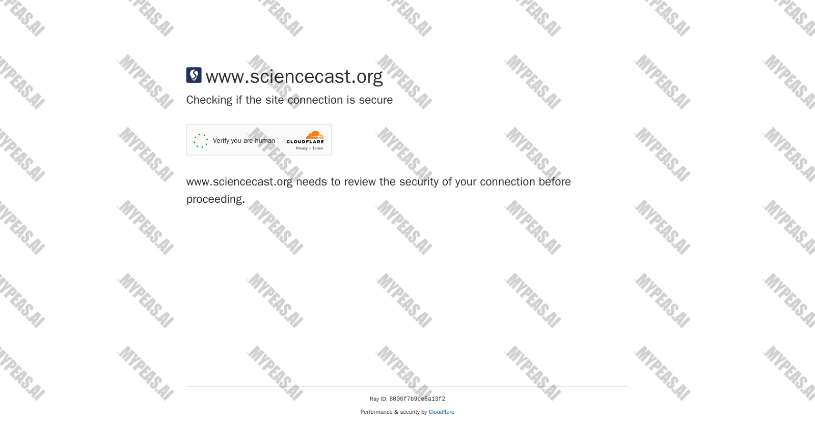 Sciencecast screenshot