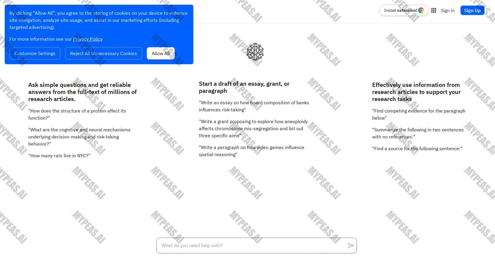 Scite screenshot
