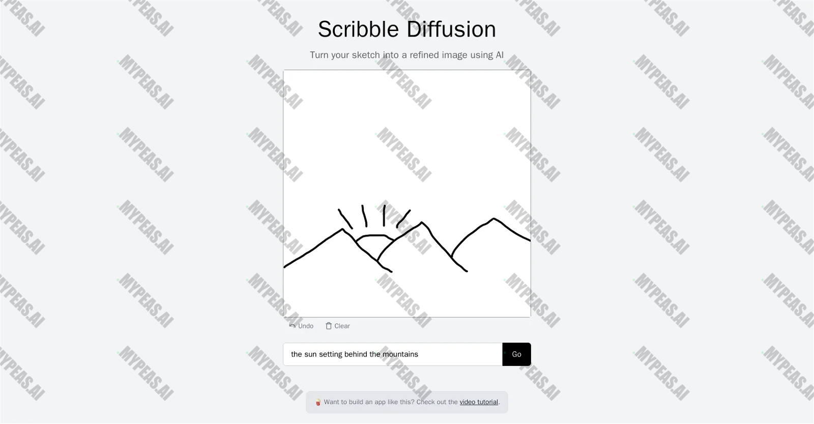 Scribble Diffusion screenshot