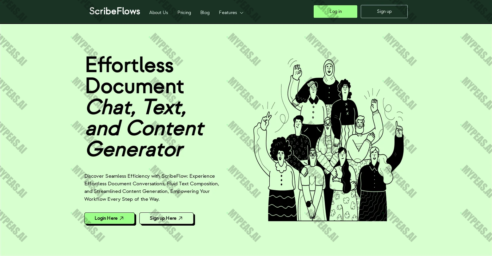 Scribeflows screenshot
