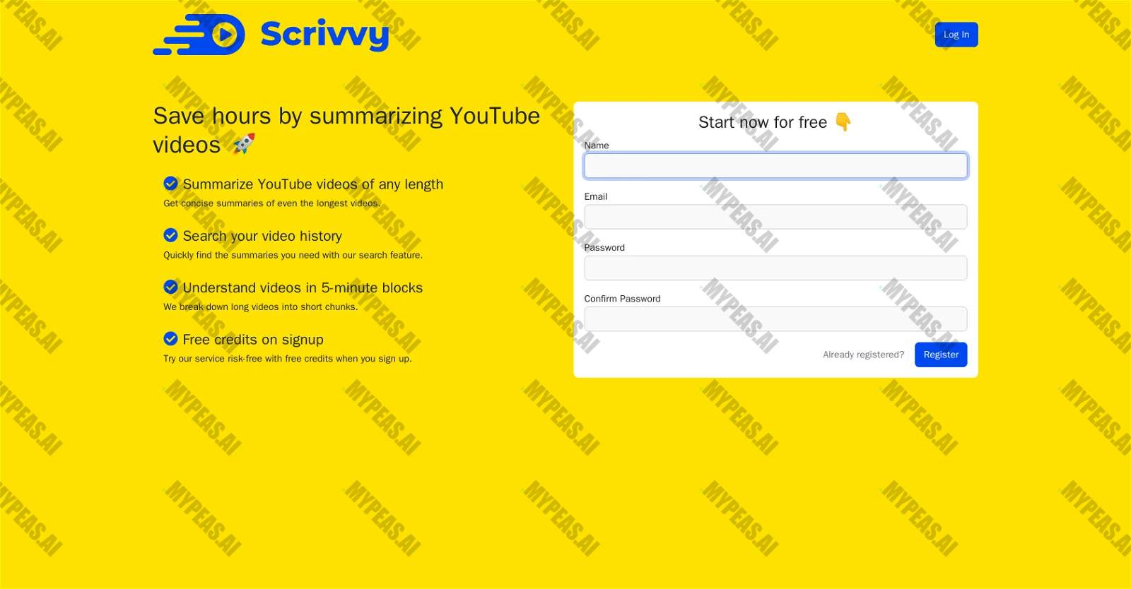 Scrivvy screenshot