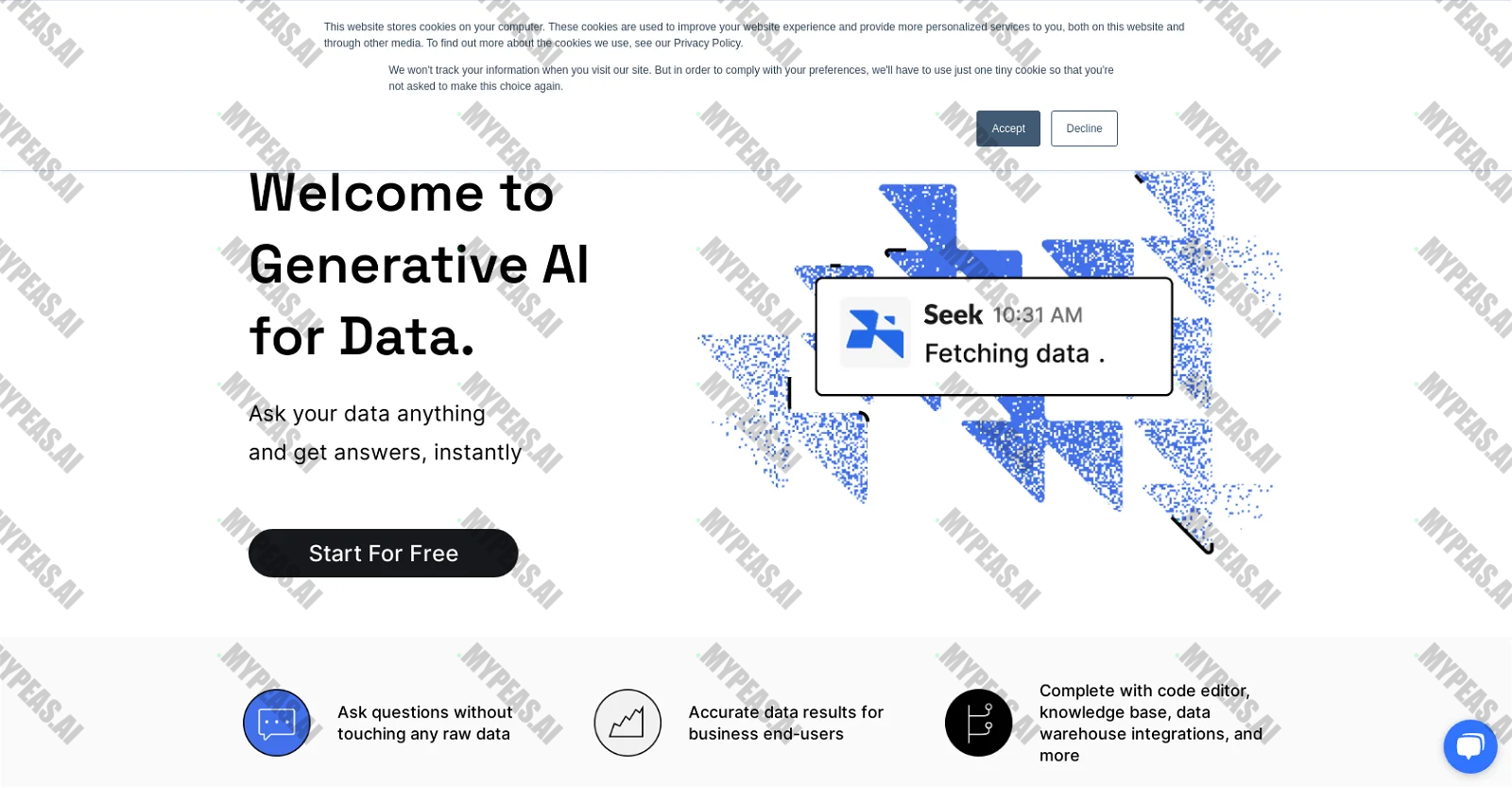 Seek screenshot