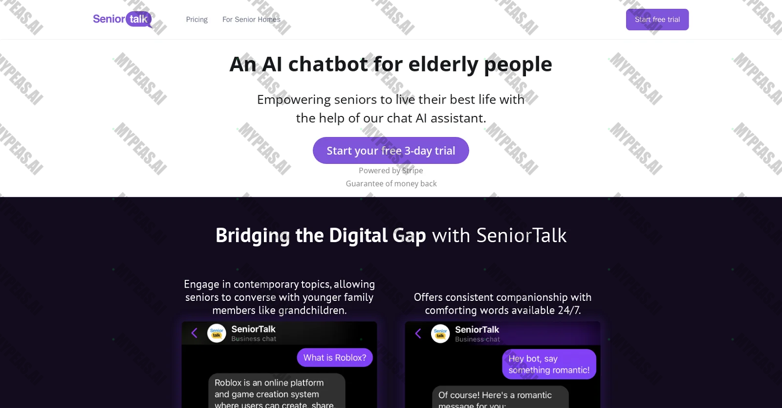 SeniorTalk screenshot