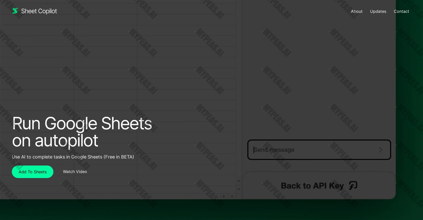 Sheet Copilot screenshot