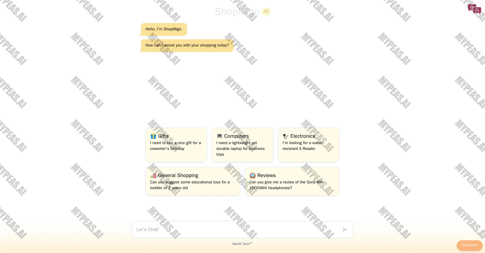 ShopMigo screenshot