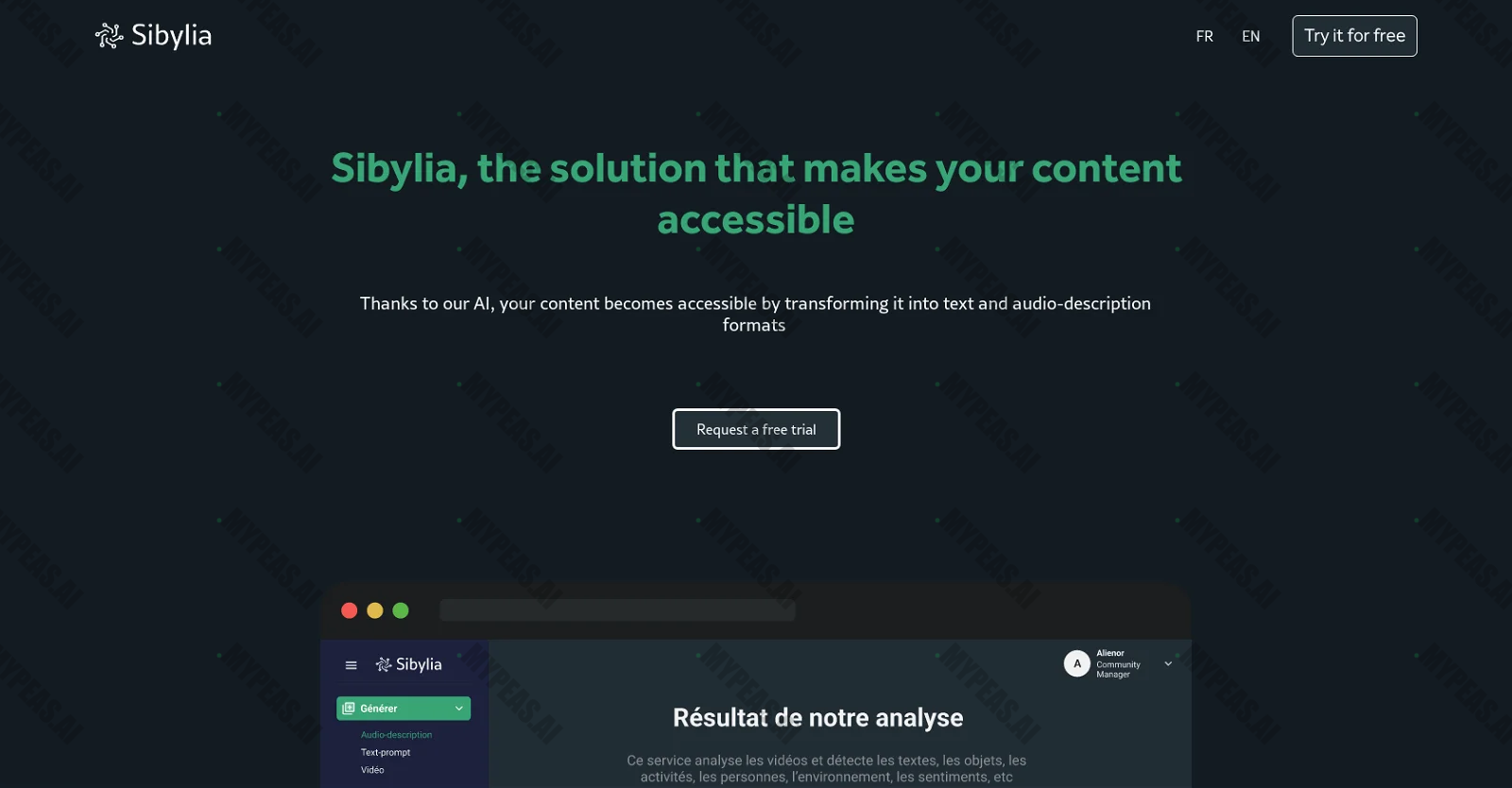 Sibylia screenshot