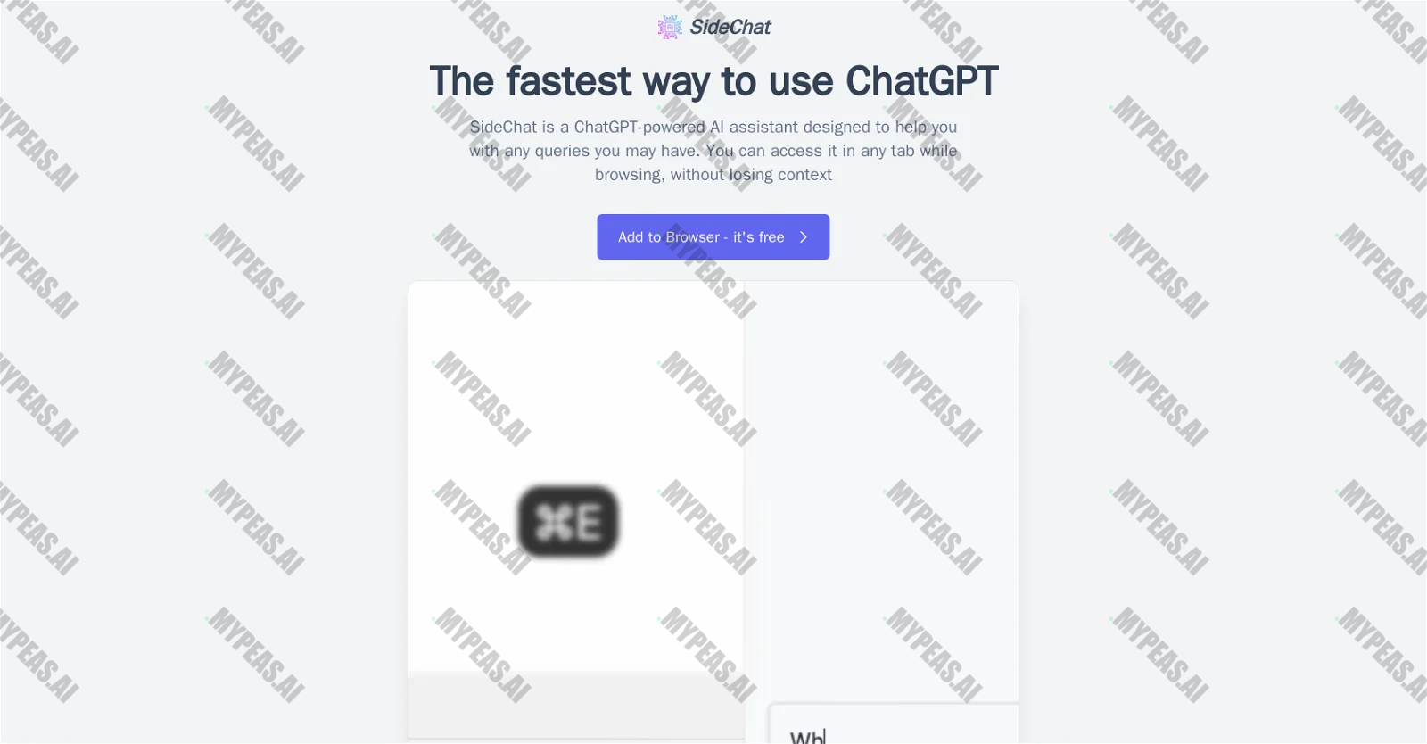 Sidechat screenshot