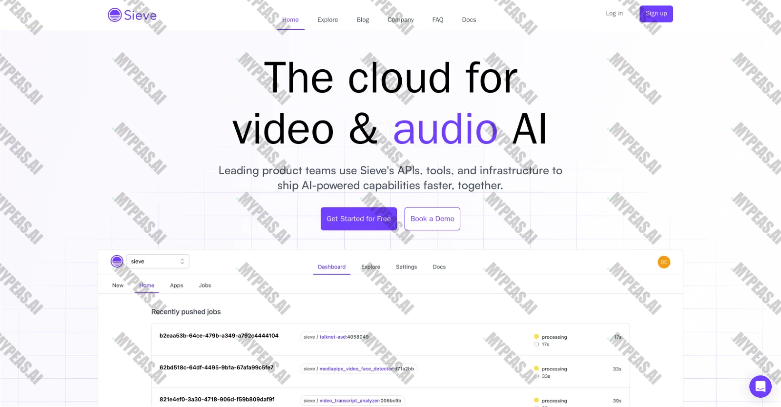 Sieve screenshot
