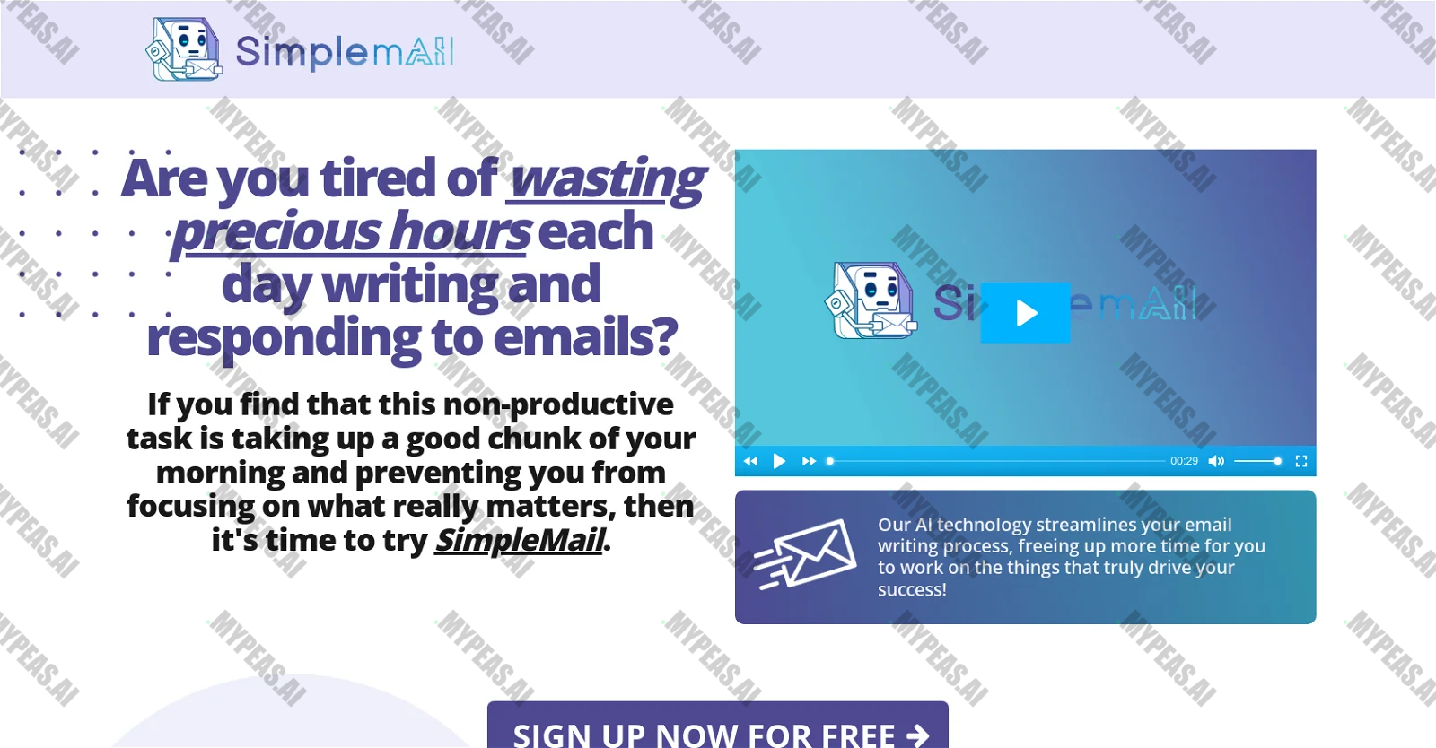 SimpleMail screenshot
