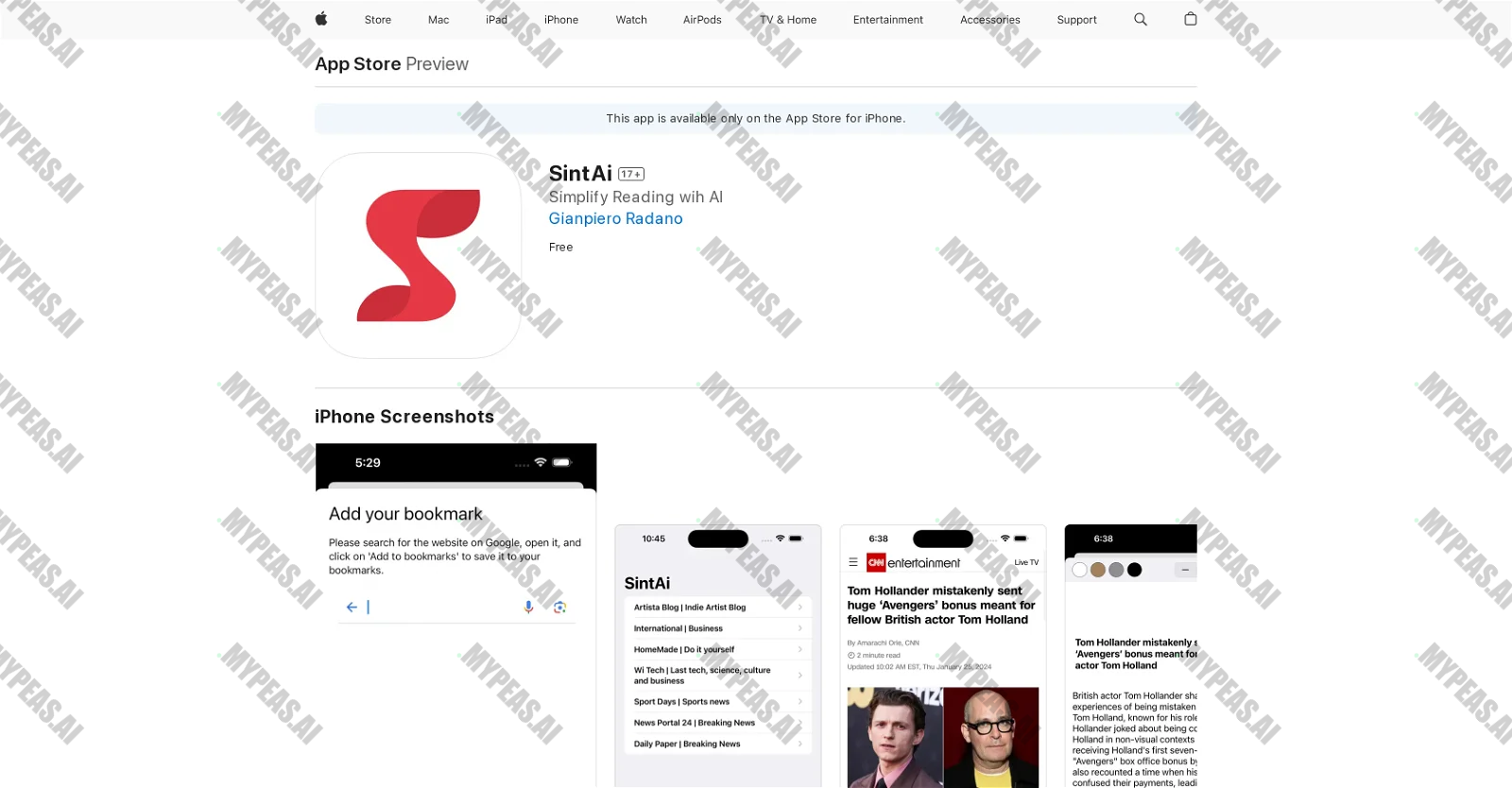 SintAi screenshot