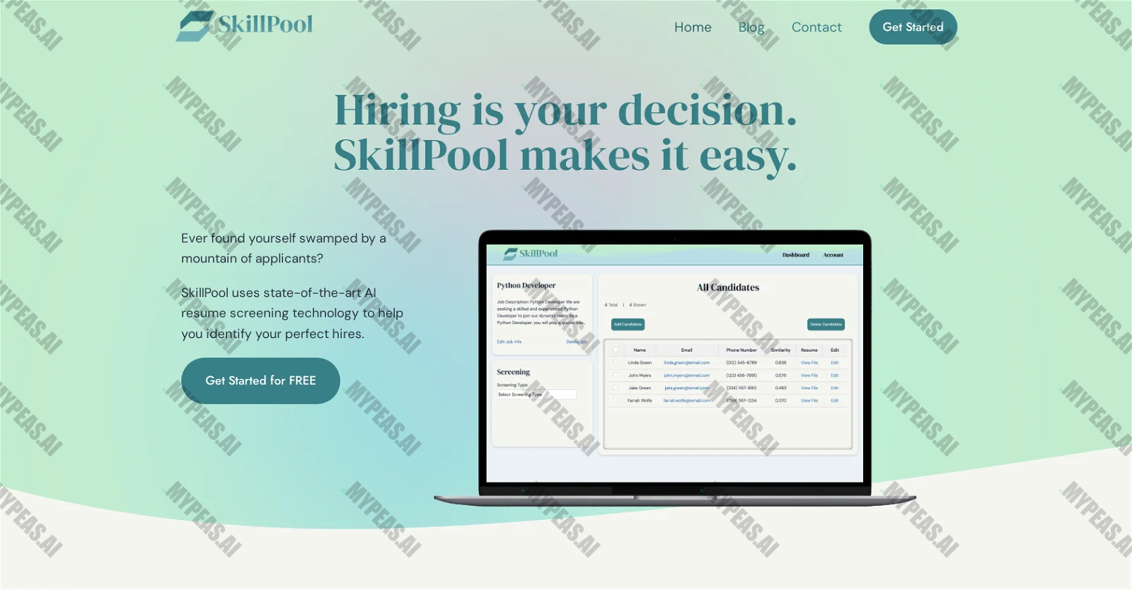 SkillPool screenshot
