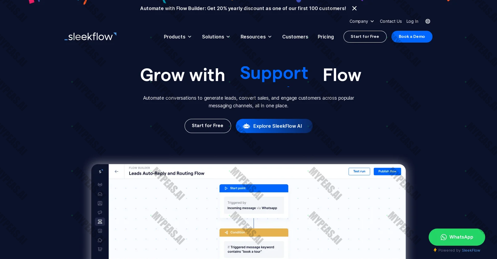 SleekFlow screenshot
