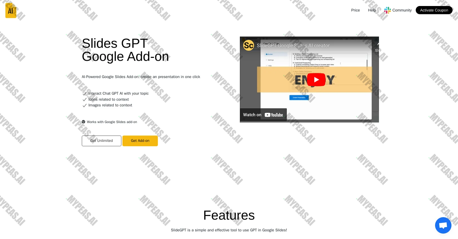 SlideGPT screenshot