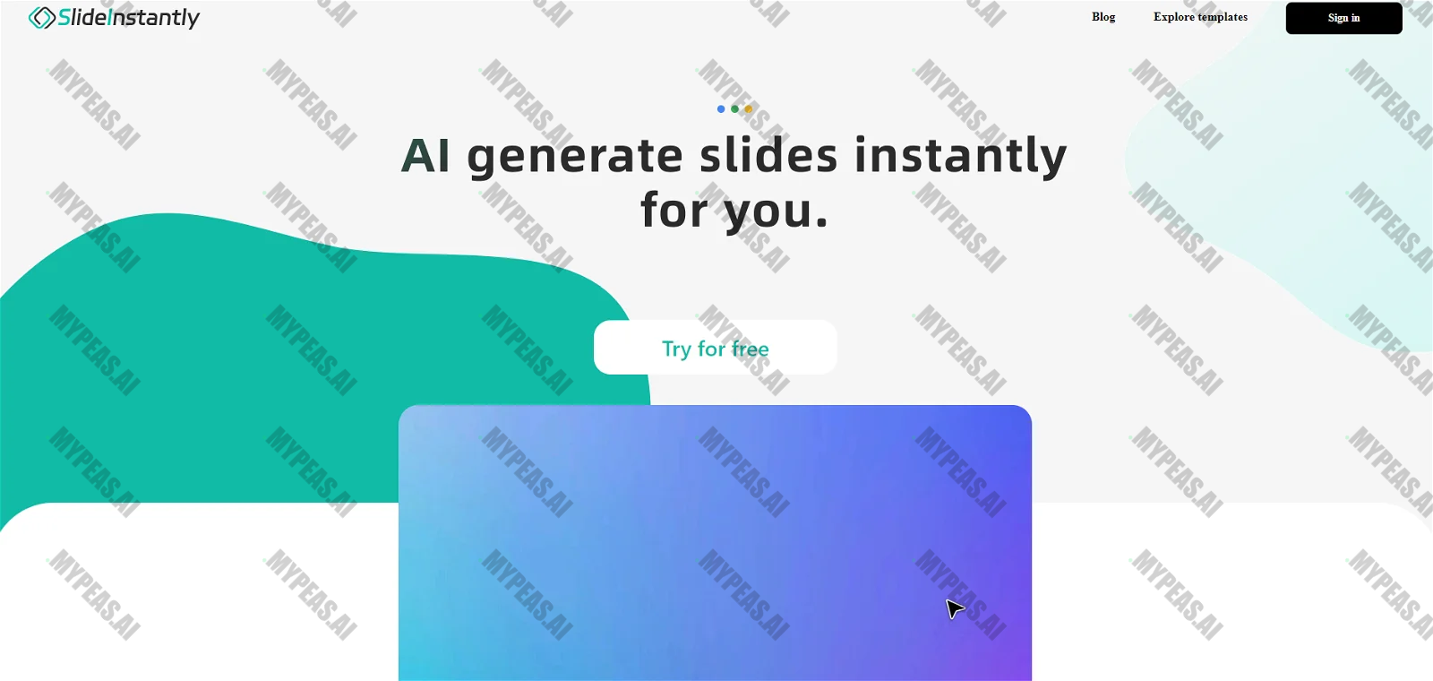 SlideInstantly screenshot