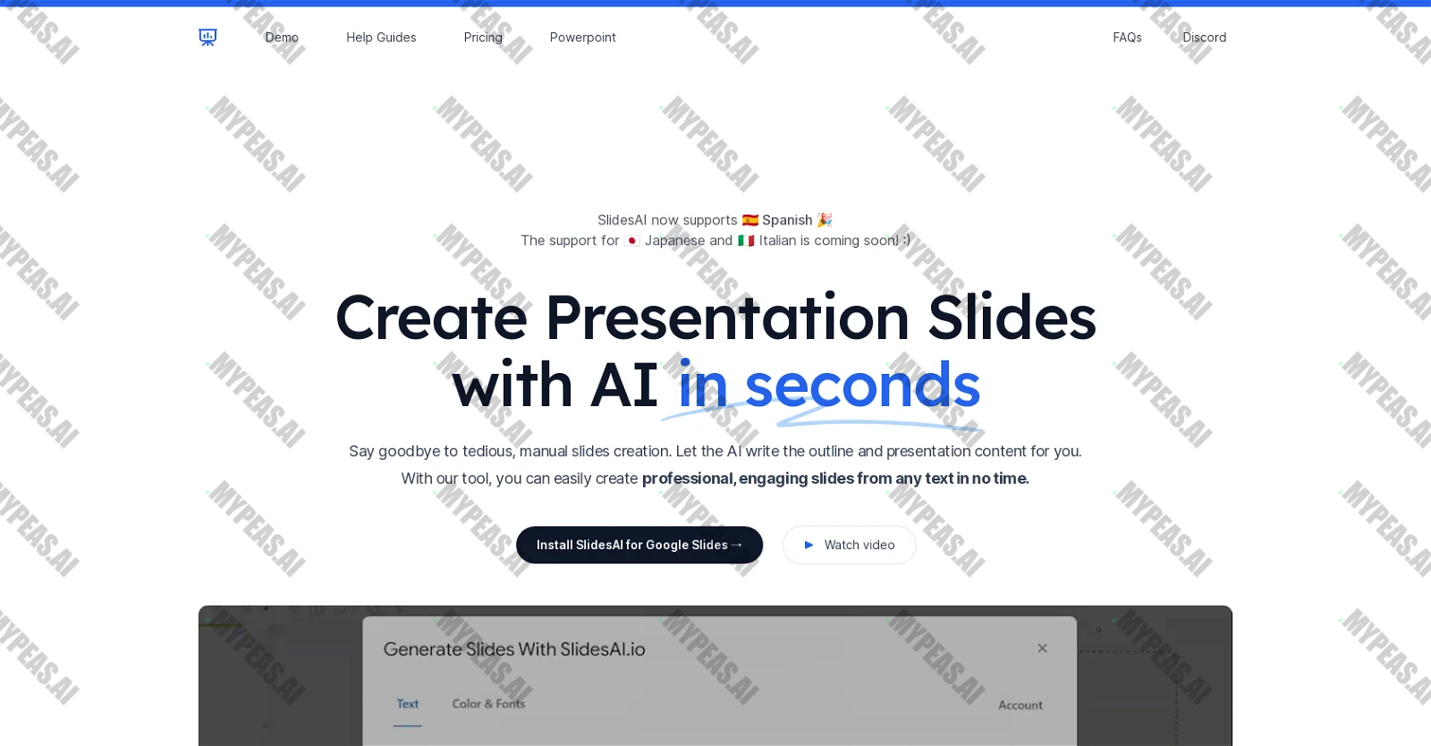 Slidesai screenshot