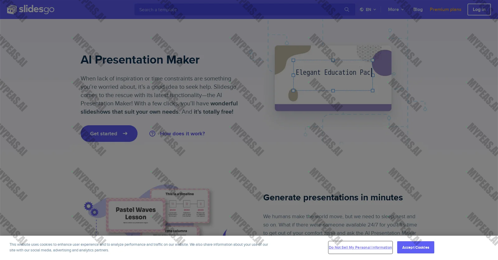 SlidesGo screenshot