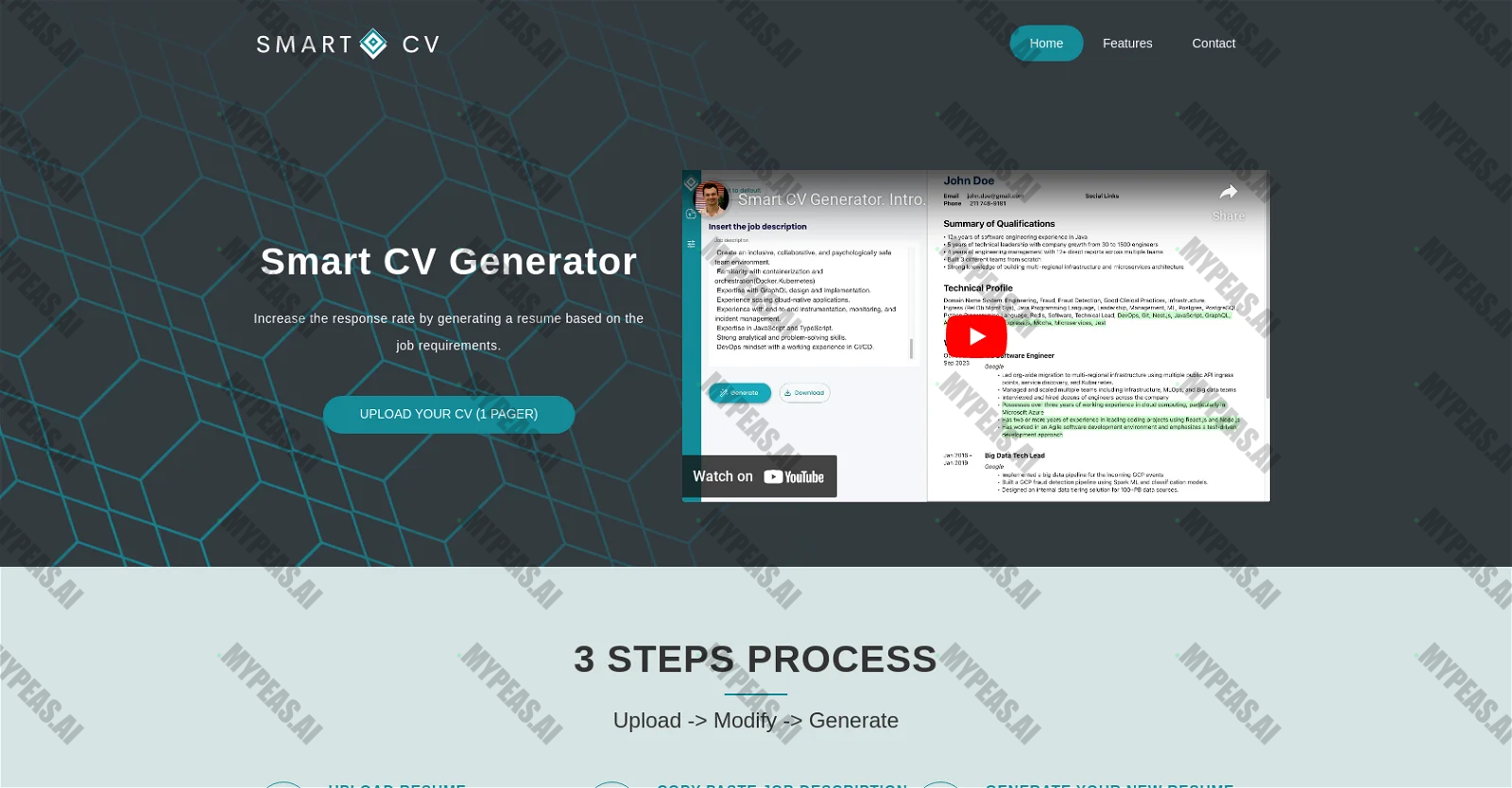 SmartCV screenshot