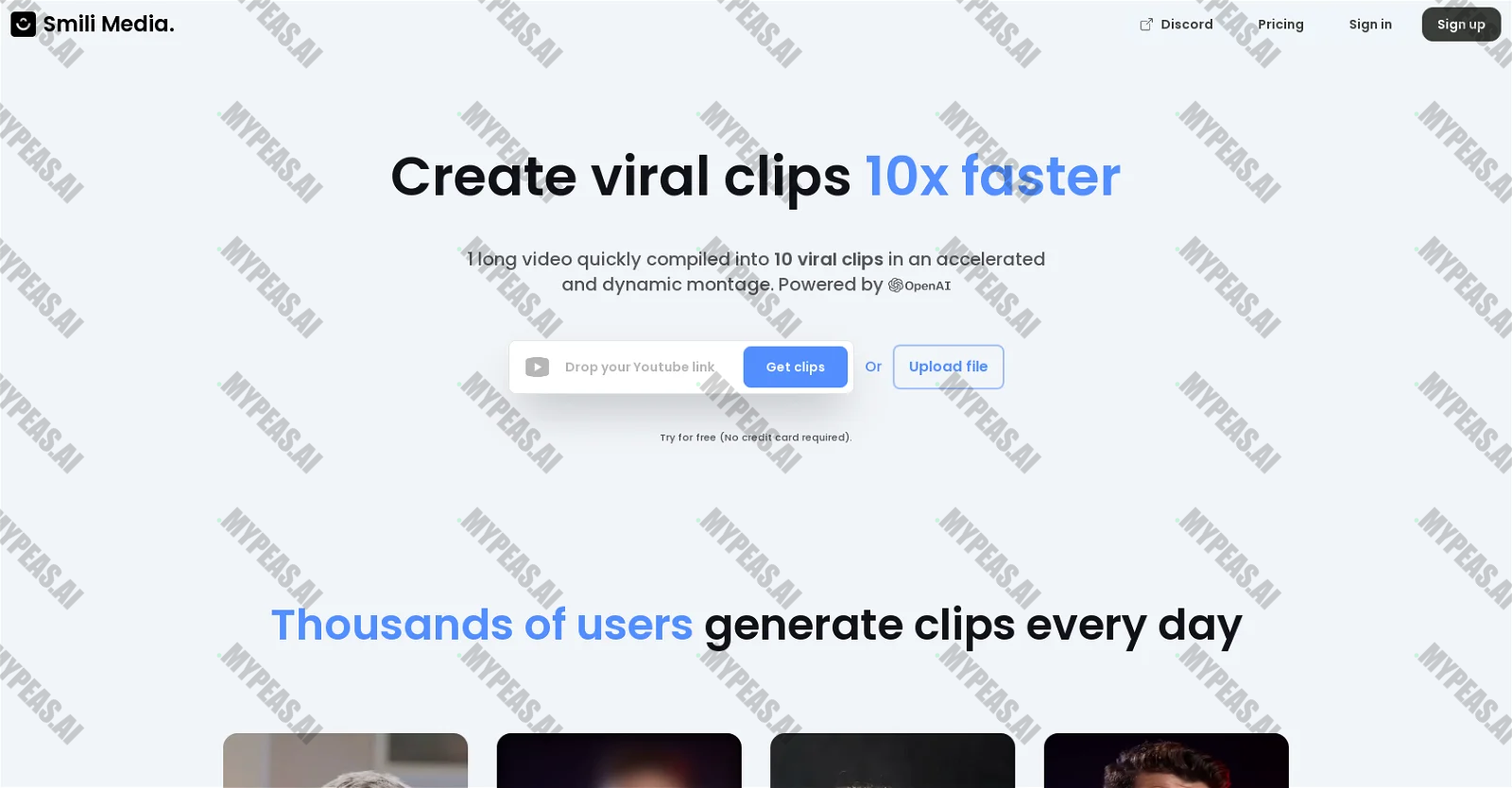 SmiliMedia screenshot