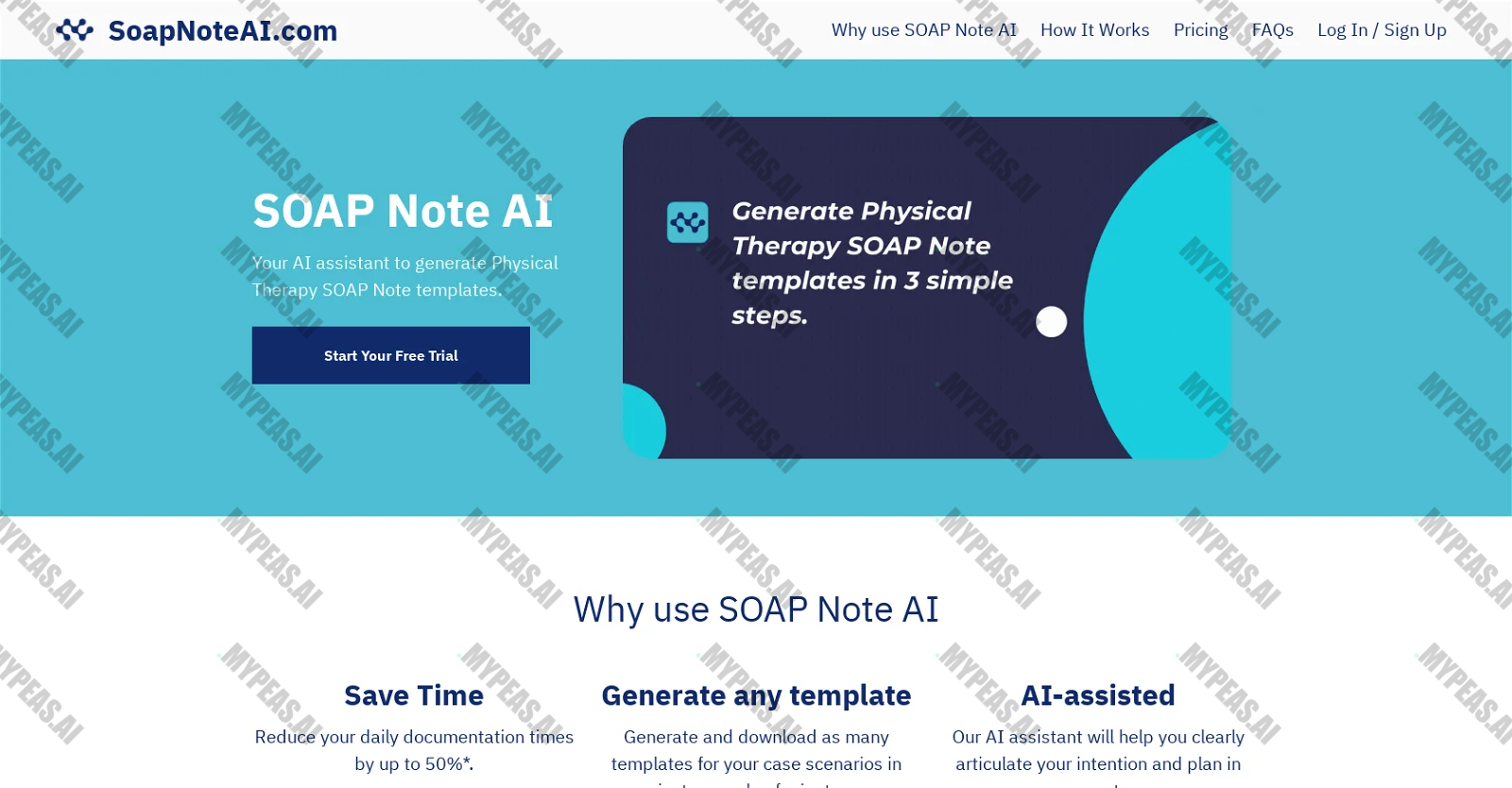 SOAP Note AI screenshot