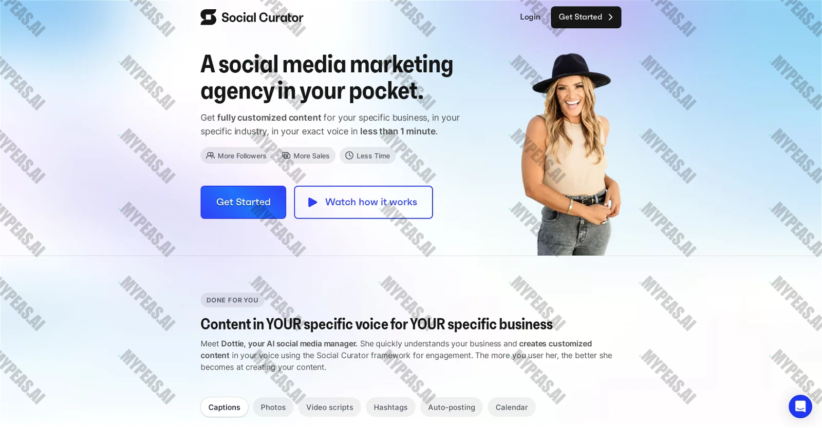 Social Curator screenshot