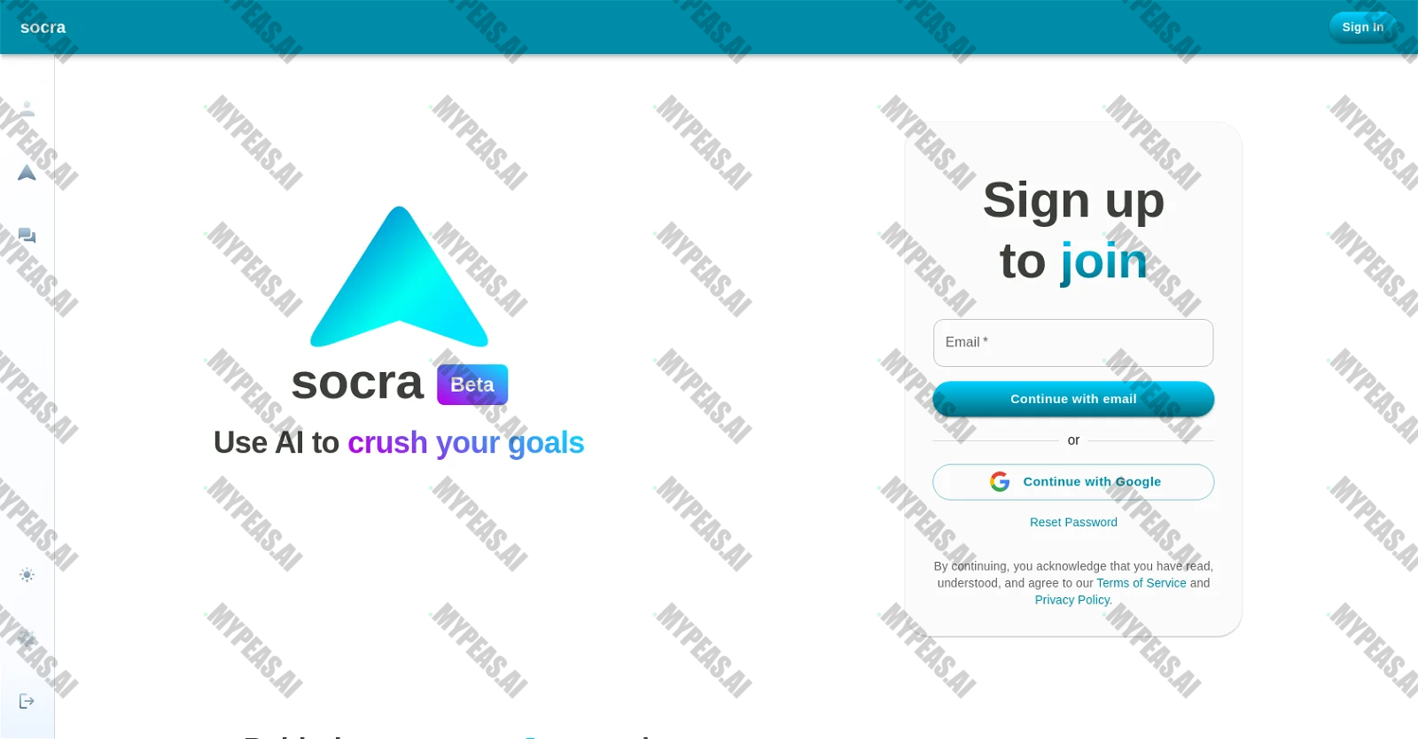 Socra screenshot
