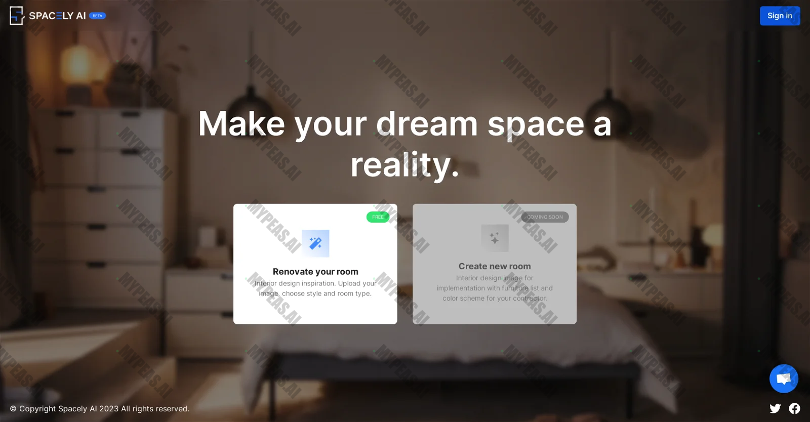 Spacely screenshot