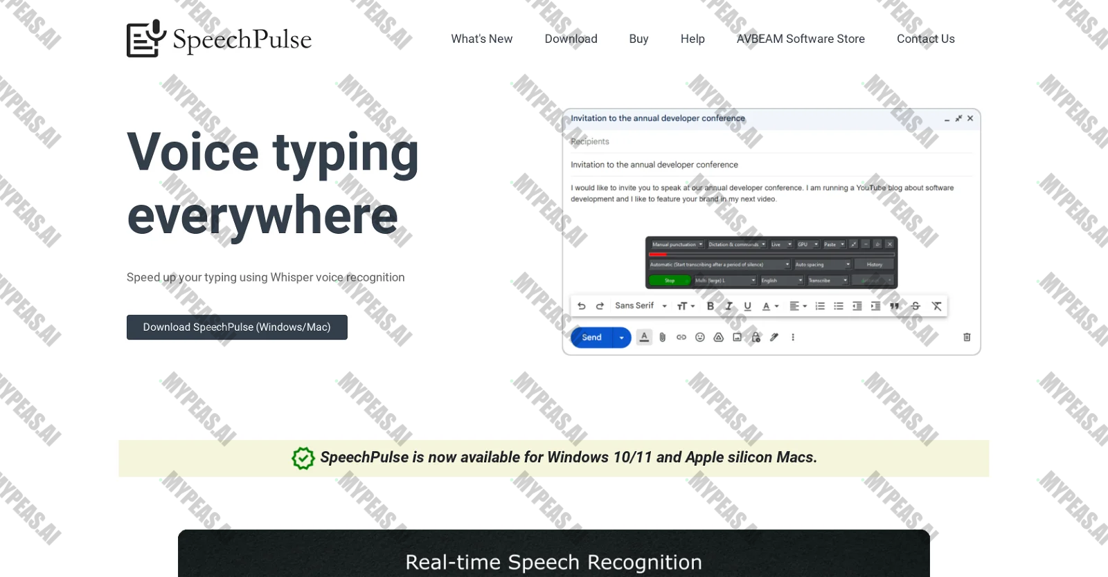 SpeechPulse screenshot