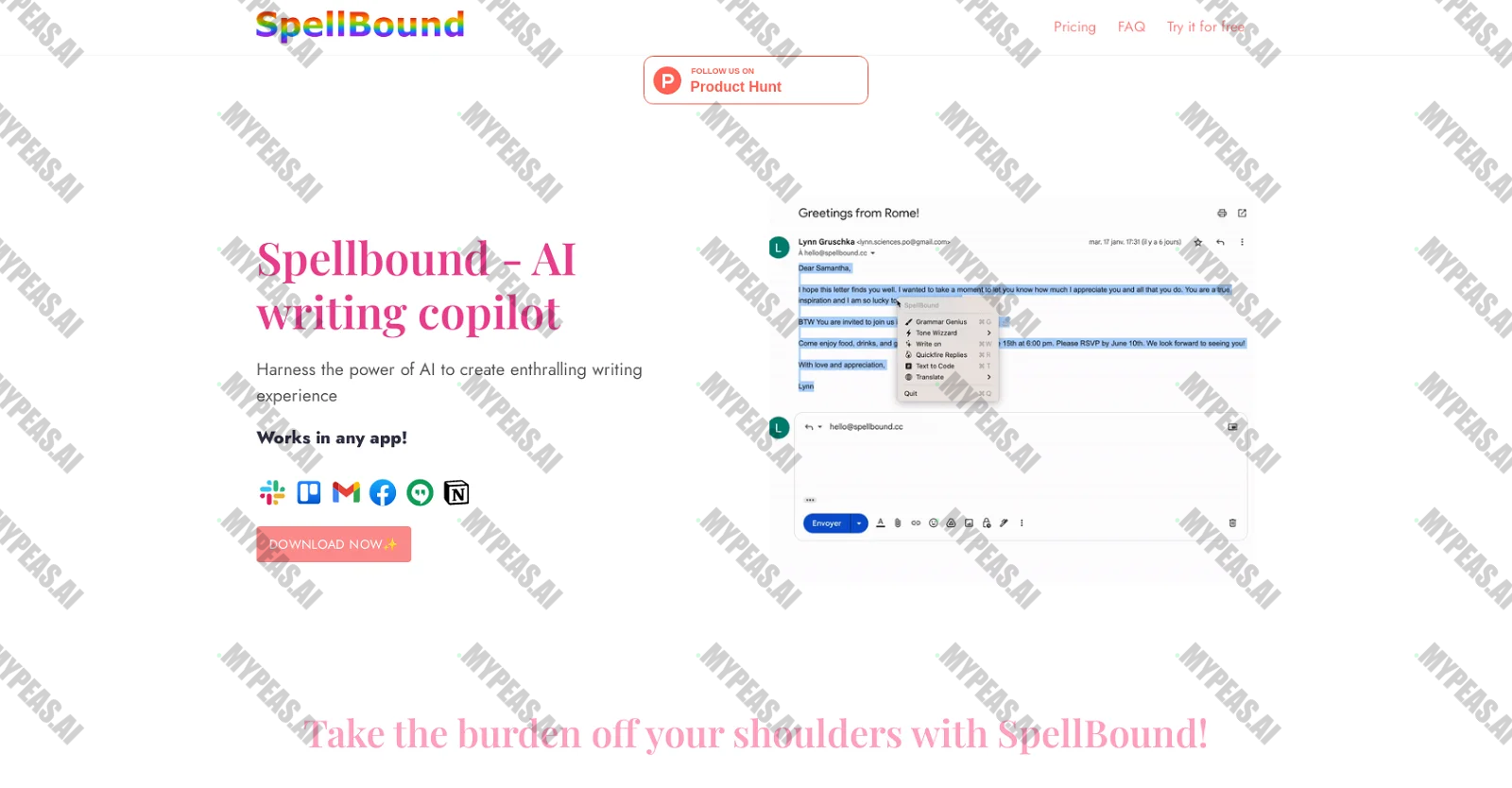 Spellbound screenshot