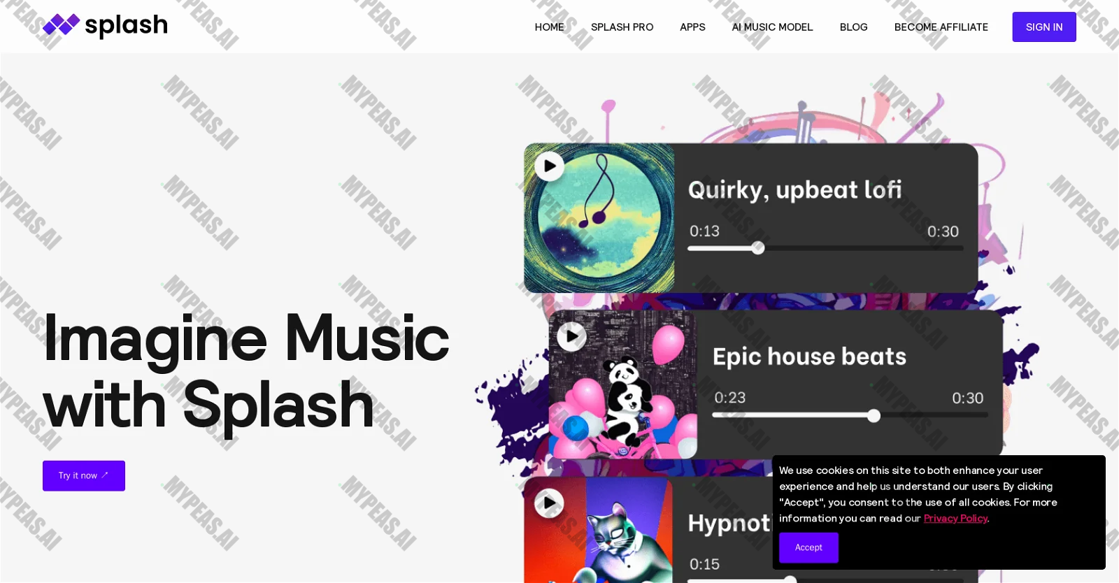Splash screenshot