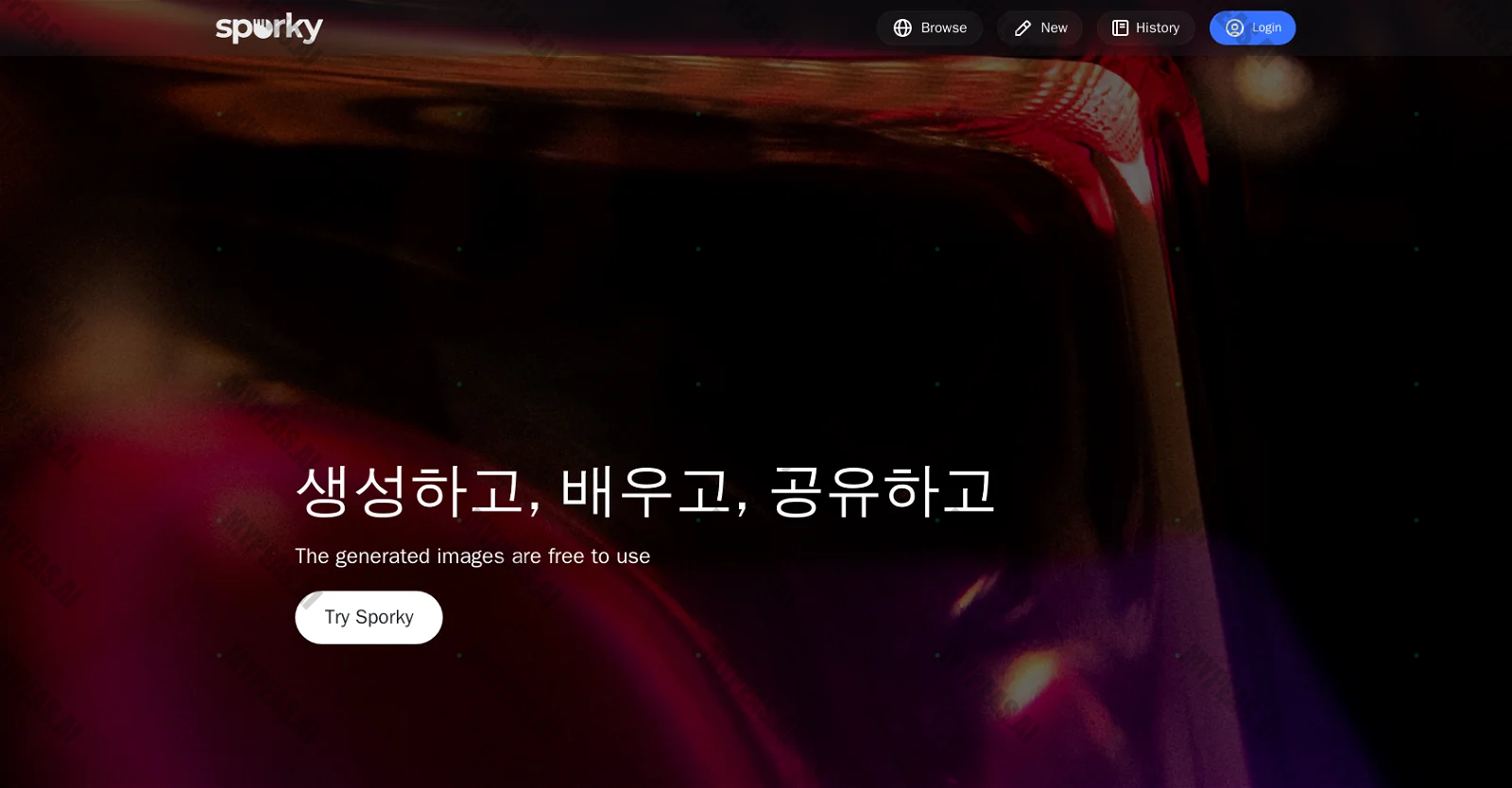 Sporky screenshot