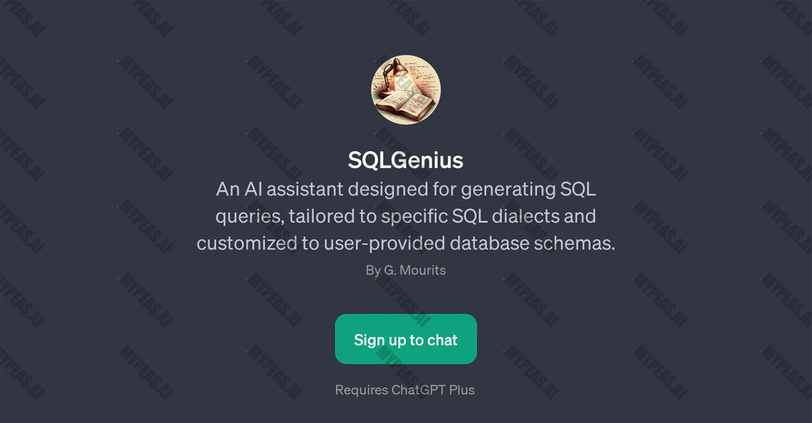 SQLgenius screenshot