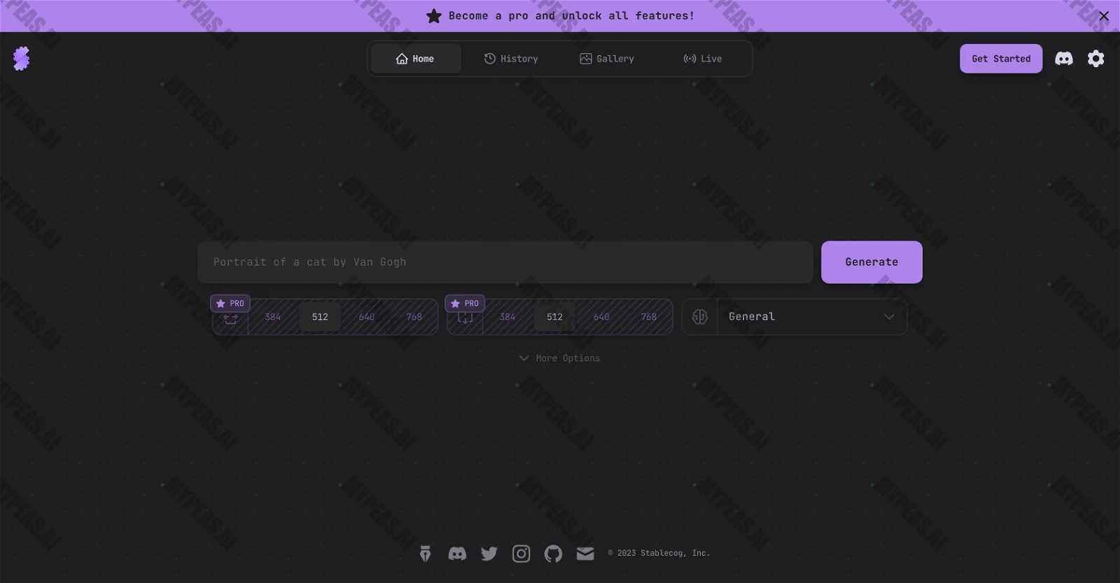 StableCog screenshot