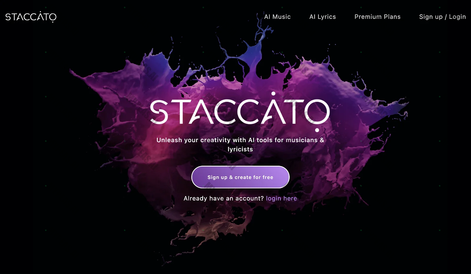 Staccato screenshot