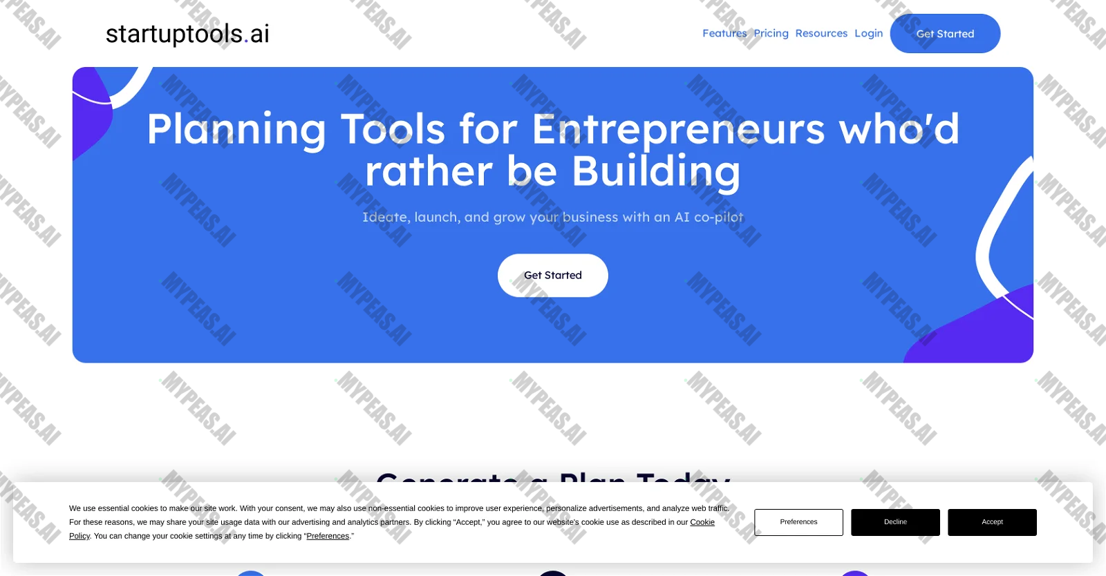 Startuptools screenshot