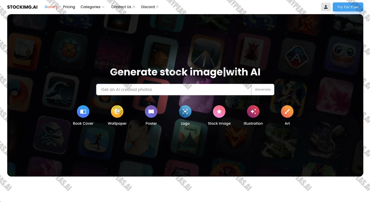 Stockimg AI screenshot