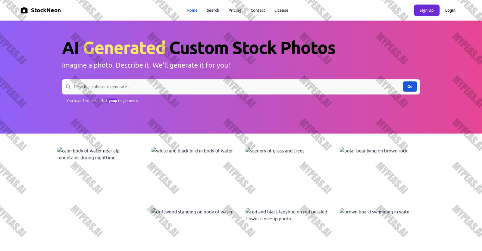 Stockneon screenshot