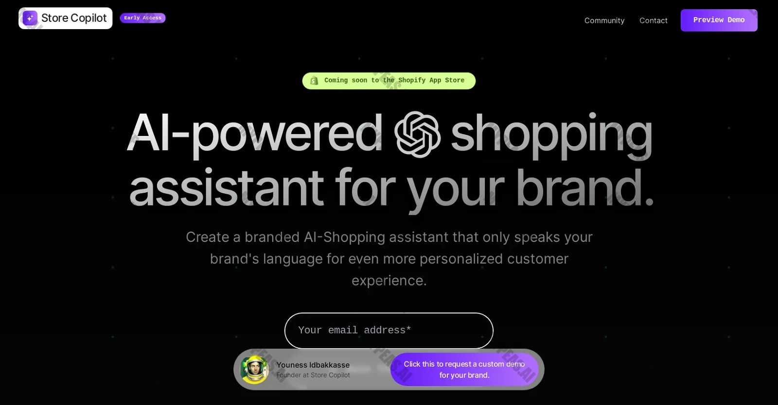 Store Copilot screenshot