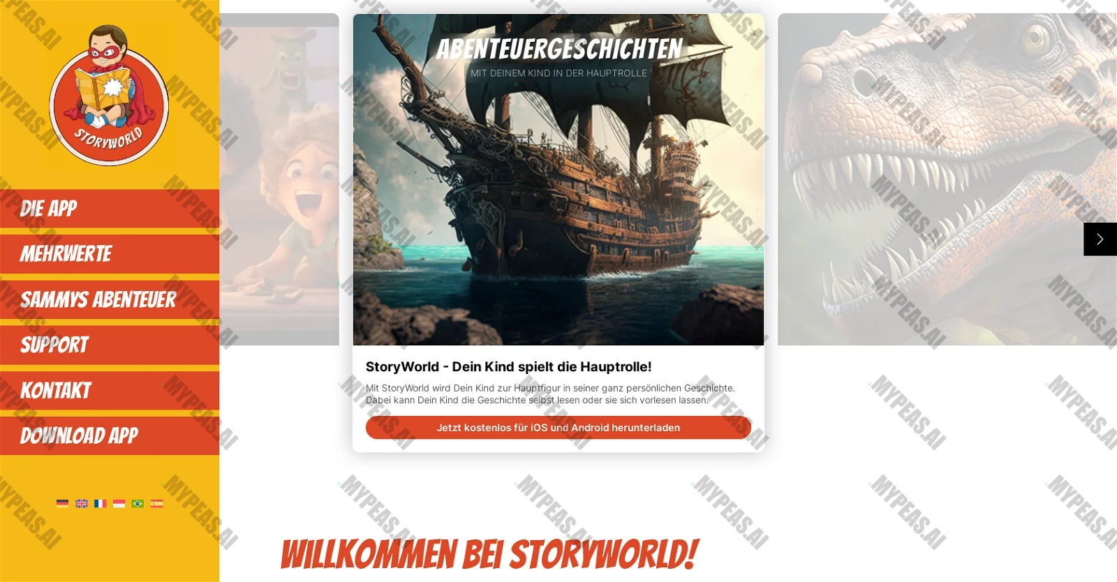 StoryWorld screenshot