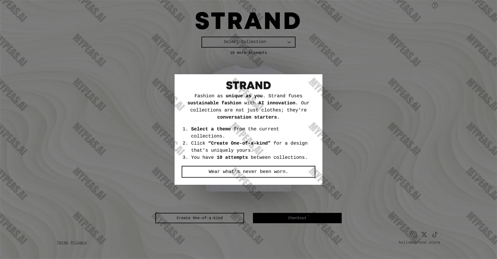 Strand Store screenshot