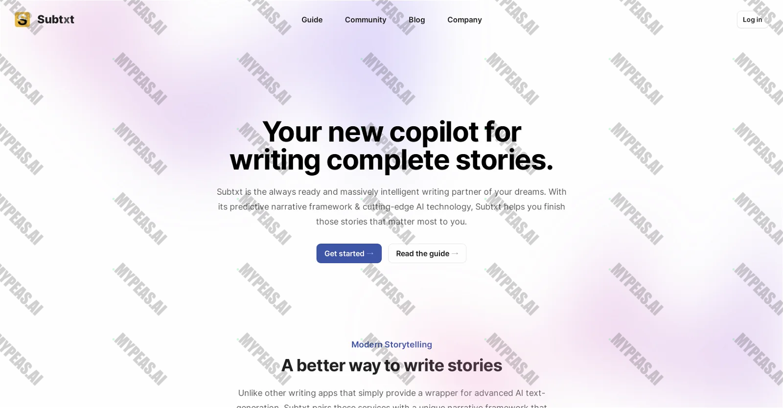 Subtxt screenshot
